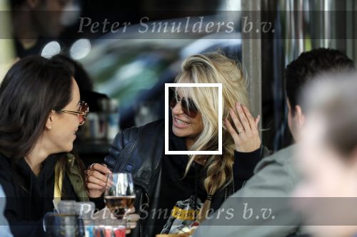 Amsterdam 11 mei 2019
Gaby Blaaser op terras bij v Dam .