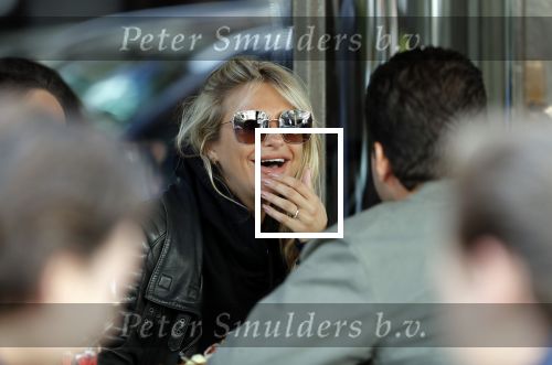 Amsterdam 11 mei 2019
Gaby Blaaser op terras bij v Dam .