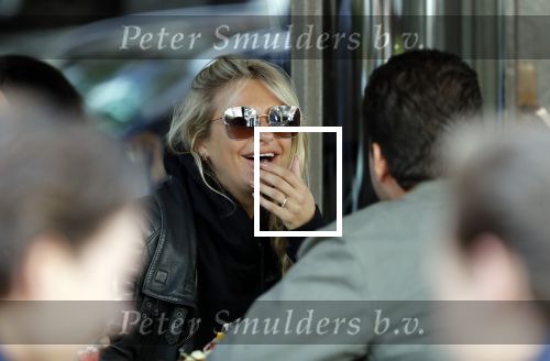 Amsterdam 11 mei 2019
Gaby Blaaser op terras bij v Dam .