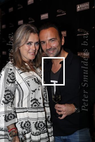 Amsterdam 9 april 2019
Event van Armin v Buuren en Jaguar in de ADAM Toren. Gerard Ekdom met zijn vrouw