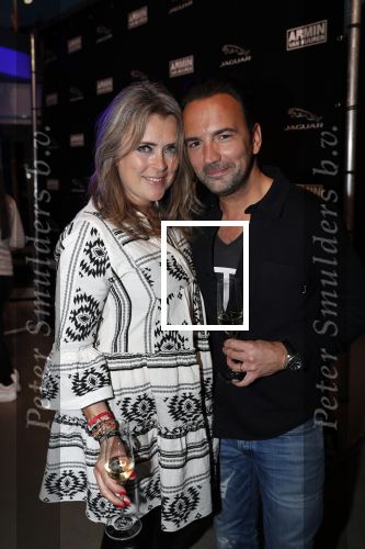 Amsterdam 9 april 2019
Event van Armin v Buuren en Jaguar in de ADAM Toren. Gerard Ekdom met zijn vrouw