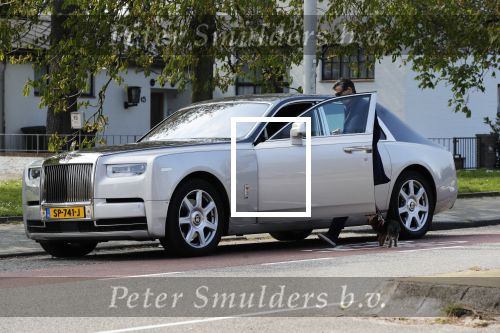 Amsterdam 14 april 2019
Gerard Spong met zijn hondje en zijn nieuwe Rolls Royce.