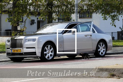 Amsterdam 14 april 2019
Gerard Spong met zijn hondje en zijn nieuwe Rolls Royce.