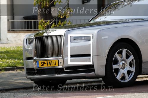 Amsterdam 14 april 2019
Gerard Spong met zijn hondje en zijn nieuwe Rolls Royce.