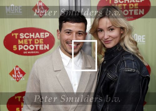 Amsterdam 14 april 2019
Premiere van t schaep met de 5 poten in het deLamar theater. Geza Weisz met zijn nieuwe vriendin