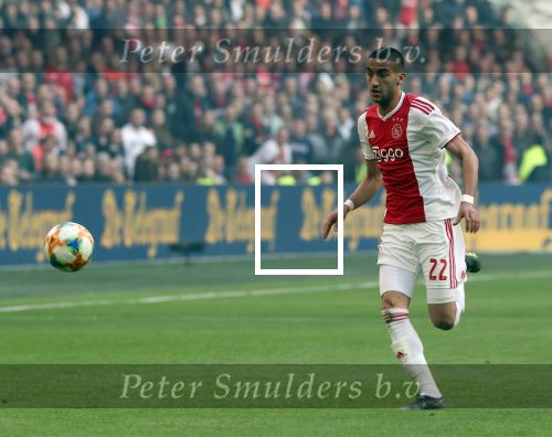 Amsterdam, 31 Maart 2019 AJAX-PSV, eindstand 3-1
Hakim Ziyech