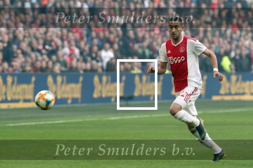 Amsterdam, 31 Maart 2019 AJAX-PSV, eindstand 3-1
Hakim Ziyech