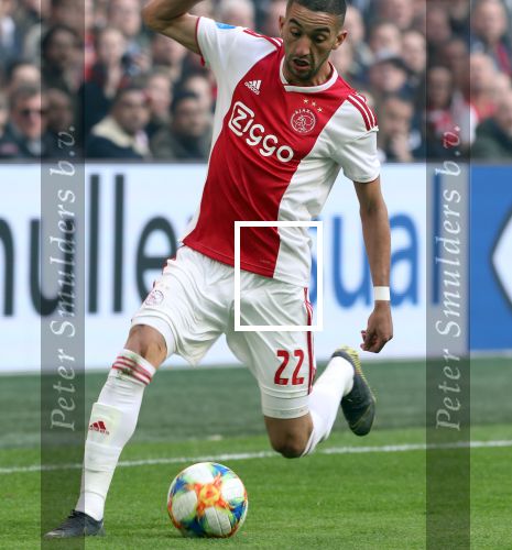 Amsterdam, 31 Maart 2019 AJAX-PSV, eindstand 3-1
Hakim Ziyech