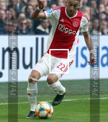 Amsterdam, 31 Maart 2019 AJAX-PSV, eindstand 3-1
Hakim Ziyech