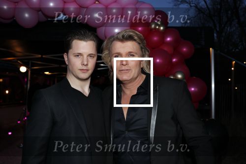 Bloemendaal 13 april 2019
Afscheidsfeest voor Hans Klok die naar Las Vegas gaat verhuizen. Hans Klok met vriend