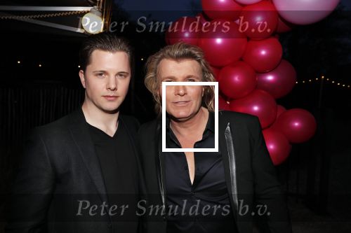 Bloemendaal 13 april 2019
Afscheidsfeest voor Hans Klok die naar Las Vegas gaat verhuizen. Hans Klok met vriend
