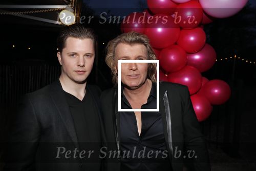 Bloemendaal 13 april 2019
Afscheidsfeest voor Hans Klok die naar Las Vegas gaat verhuizen. Hans Klok met vriend