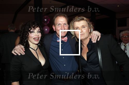 Bloemendaal 13 april 2019
Afscheidsfeest voor Hans Klok die naar Las Vegas gaat verhuizen. Hans Klok met broer Wouter en assistente