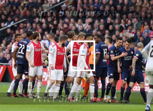 Amsterdam, 31 Maart 2019 AJAX-PSV, eindstand 3-1
Hirving Lozano