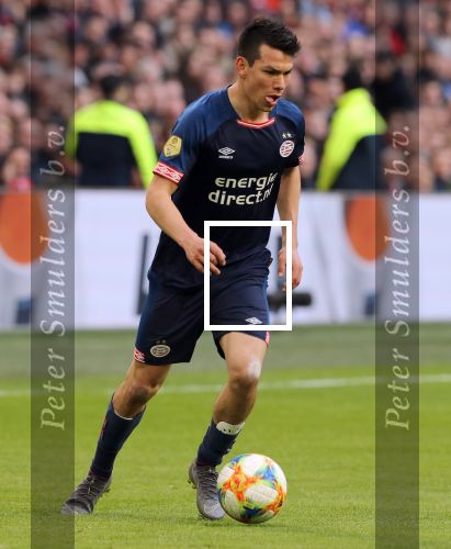 Amsterdam, 31 Maart 2019 AJAX-PSV, eindstand 3-1
Hirving Lozano