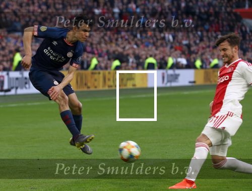 Amsterdam, 31 Maart 2019 AJAX-PSV, eindstand 3-1
Hirving Lozano