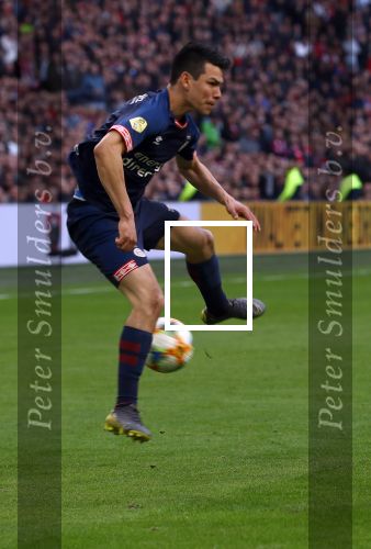 Amsterdam, 31 Maart 2019 AJAX-PSV, eindstand 3-1
Hirving Lozano