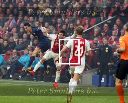 Amsterdam, 31 Maart 2019 AJAX-PSV, eindstand 3-1
Hirving Lozano en Noussair Mazraoui