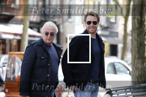 Amsterdam 11 mei 2019
Mark v Eeuwen en Huub Stapel op de cornelis schuytstraat. Ze gaan repeteren voor Flikken Rotterdam.