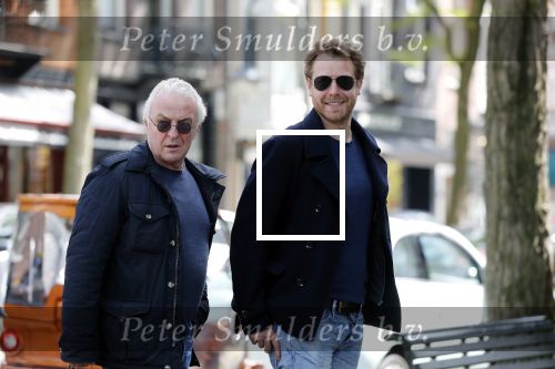 Amsterdam 11 mei 2019
Mark v Eeuwen en Huub Stapel op de cornelis schuytstraat. Ze gaan repeteren voor Flikken Rotterdam.