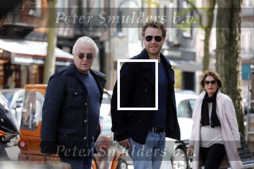 Amsterdam 11 mei 2019
Mark v Eeuwen en Huub Stapel op de cornelis schuytstraat. Ze gaan repeteren voor Flikken Rotterdam.