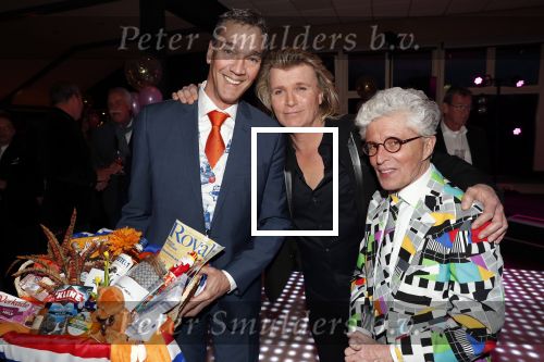Bloemendaal 13 april 2019
Afscheidsfeest voor Hans Klok die naar Las Vegas gaat verhuizen. Jacques d Ancona kwam met zijn partner Hans Langhout