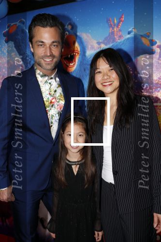 Amsterdam 7 april 2019
Premiere wonderpark in pathe arena. Jan Kooijman met vrouw en dochter