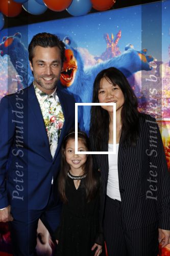 Amsterdam 7 april 2019
Premiere wonderpark in pathe arena. Jan Kooijman met vrouw en dochter