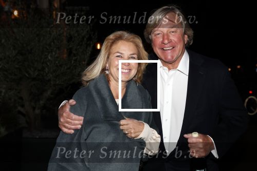 Amsterdam 13 april 2019
Feest van Prins Maurits en Prinses Marilene bij de Supper Club. jan Wieger v d Linden met vrouw