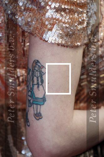 Amsterdam 15 april 2019
Premiere Baantjer in het nieuwe deLamar theater. Jelka v Houten met tatoo