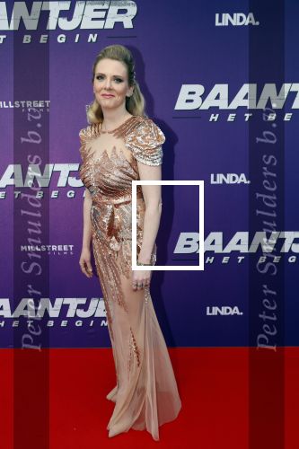 Amsterdam 15 april 2019
Premiere Baantjer in het nieuwe deLamar theater. Jelka v Houten met tatoo