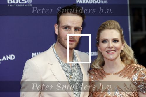 Amsterdam 15 april 2019
Premiere Baantjer in het nieuwe deLamar theater. Jelka v Houten met nieuwe vriend Henry v Loon