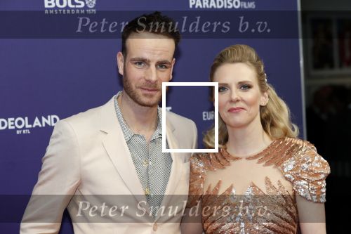 Amsterdam 15 april 2019
Premiere Baantjer in het nieuwe deLamar theater. Jelka v Houten met nieuwe vriend Henry v Loon