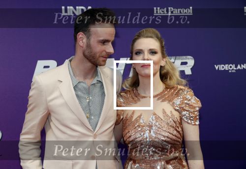 Amsterdam 15 april 2019
Premiere Baantjer in het nieuwe deLamar theater. Jelka v Houten met nieuwe vriend Henry v Loon