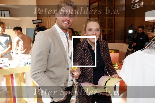 Amsterdam 12 april 2019
Opening winkel van Chantal Janzen &C op de van Woustraat. Jelka v Houten met Joel de Tombe