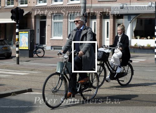 Amsterdam 15 april 2019
Jeroen  Krabbe op de fiets.