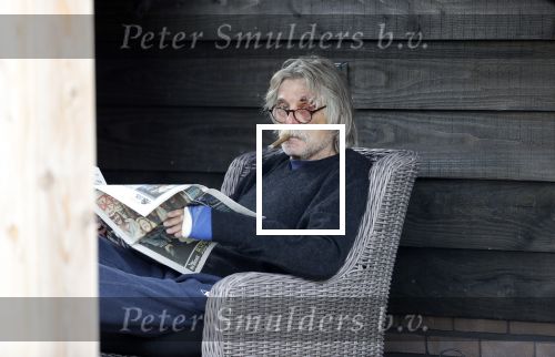 Grolloo 6 april 2019
Johan Derksen in de tuin van zijn huis na zijn ongeluk.