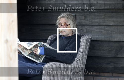 Grolloo 6 april 2019
Johan Derksen in de tuin van zijn huis na zijn ongeluk.