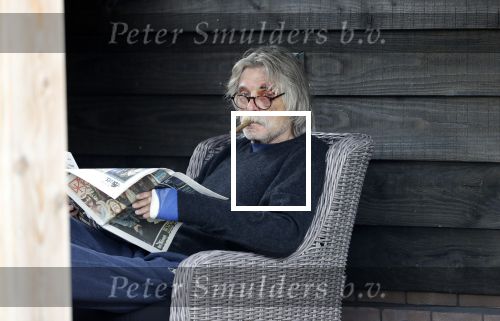 Grolloo 6 april 2019
Johan Derksen in de tuin van zijn huis na zijn ongeluk.