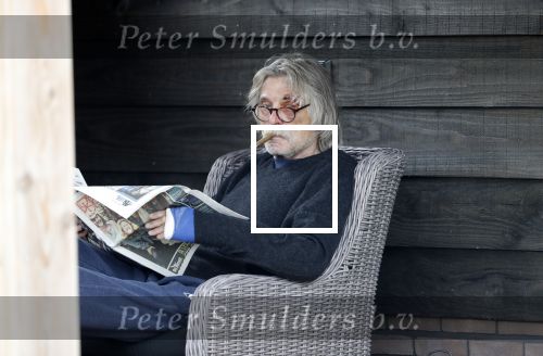 Grolloo 6 april 2019
Johan Derksen in de tuin van zijn huis na zijn ongeluk.