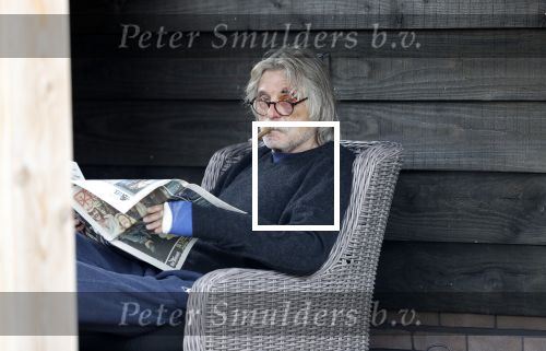 Grolloo 6 april 2019
Johan Derksen in de tuin van zijn huis na zijn ongeluk.