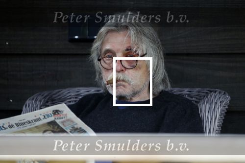 Grolloo 6 april 2019
Johan Derksen in de tuin van zijn huis na zijn ongeluk.