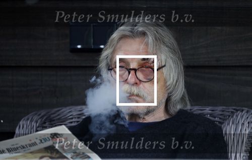 Grolloo 6 april 2019
Johan Derksen in de tuin van zijn huis na zijn ongeluk.