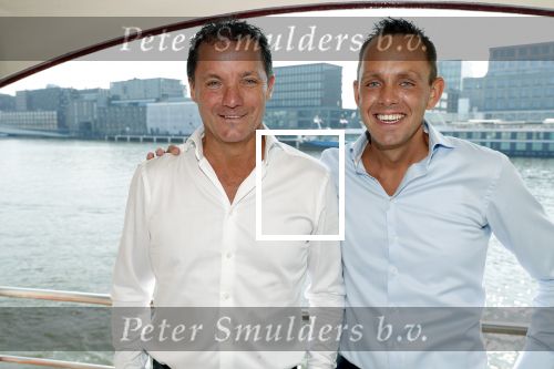 Amsterdam 7 april 2019
John de Bever Sieneke en Marianne Weber op een grote boot met allemaal gasten. John de Bever met partner
