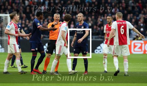 Amsterdam, 31 Maart 2019 AJAX-PSV, eindstand 3-1
Jorrit Hendrix