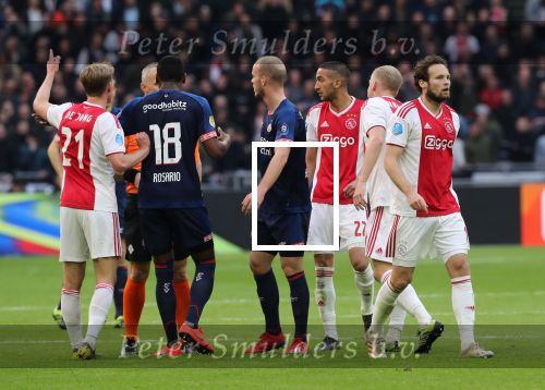 Amsterdam, 31 Maart 2019 AJAX-PSV, eindstand 3-1
Jorrit Hendrix