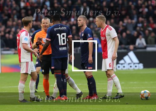 Amsterdam, 31 Maart 2019 AJAX-PSV, eindstand 3-1
Jorrit Hendrix