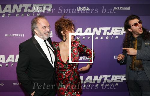 Amsterdam 15 april 2019
Premiere Baantjer in het nieuwe deLamar theater. katja Schuurman kwam met haar vader en vriend Freek v Noortwijk.