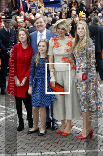 Amersfoort 27 april 2019
Koningsdag in Amersfoort 2019
Koning Willem Alexander met Gezin Koningin Maxima Prinses Amalia Prinses Alexia en Prinses Ariane