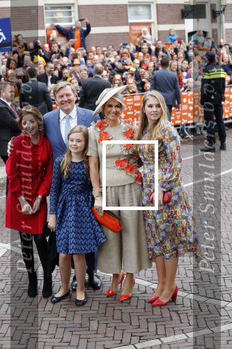 Amersfoort 27 april 2019
Koningsdag in Amersfoort 2019
Koning Willem Alexander met Gezin Koningin Maxima Prinses Amalia Prinses Alexia en Prinses Ariane